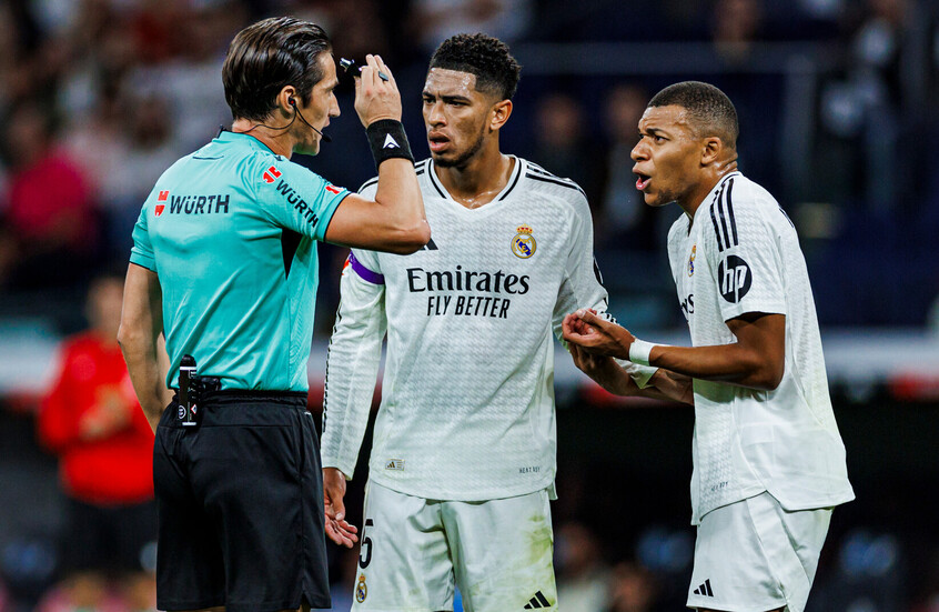 Spanish Referee Montero received death threats after Bellingham Red card